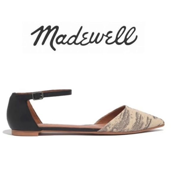 Madewell Shoes - MADEWELL Beatrice Skimmer O’Dorsey Flats 9.5 NWOT